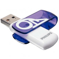 Памет USB Philips VIVID EDITION 64GB 3.0 - Компютри, Лаптопи и периферия