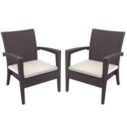 Комплект 2 кресла с възглавници Memo.bg BM-20 - Градински комплекти