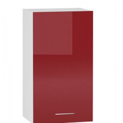 Горен шкаф B 40/72-E20, червен гланц - Кухненски шкафове