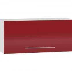 Горен шкаф - BM 80/36-E20/с клапваща врата, червен гланц - Кухненски шкафове