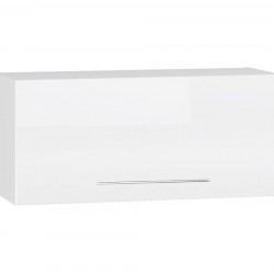 Горен шкаф - BM 80/36-E20/с клапваща врата, бял гланц - Кухненски шкафове