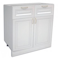 Долен шкаф Michelle H 80/87-E20, с две врати и две чекмеджета - Кухненски шкафове