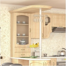 Горен кухненски витринен шкаф Paula 50ВПМ-E20 - Кухненски шкафове