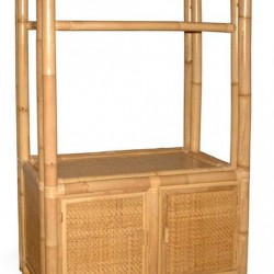 TВ рафт EX Home модел Bambuk, бамбук - ТВ Шкафове