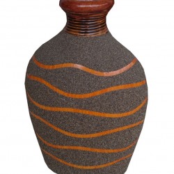 Керамична ваза EX Home модел Sand 60 см, керамика, пясък - Сувенири, Подаръци, Свещи