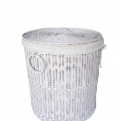 Кош за пране EX Home модел White Sr, ратан - Продукти за баня и WC