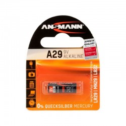 Батерия Ansmann A29 9V 1510-0008 - Фото, Авто и електроника