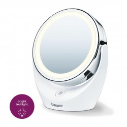 Beurer BS 49 lluminated cosmetic mirror; 12 LEDs; 5 x zoom; 2 mirrors; 11 cm - Техника и Отопление