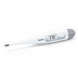 Beurer FT 09/1 clinical thermometer, Contact-measurement technology, Display in °C, Protective cap; Waterproof, white - Компютри, Лаптопи и периферия