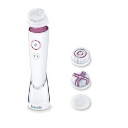 Beurer FC 95 Pureo Deep Cleansing,Facial brush,oscillating rotation, 2 rotation settings, 3 speeds,1 attachment , water-resistant, Lithium-ion battery,charger, 4 brush attachments - Компютри, Лаптопи и периферия