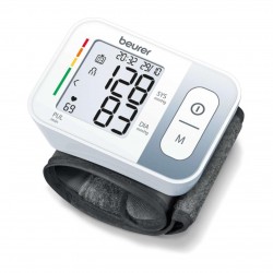 Beurer BC 28 Wrist blood pressure monitor; risk indicator; arrhythmia detection; medical device; circumferences 13.5-19.5 cm; storage bag, 5 year warranty - Компютри, Лаптопи и периферия