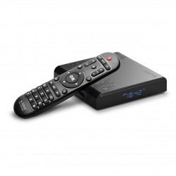 TV SMART плейър SAVIO TV BOX TB-S01 SILVER ANDROID 8K , 16 , 2 , Android , ARM Amlogic S905 - Стойки за TV и Плеъри
