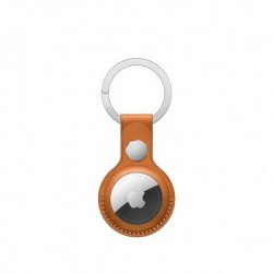 Apple AirTag Leather Key Ring - Gold Brown mmfa3 - Техника и Отопление