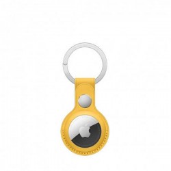Apple AirTag Leather Key Ring - Lemon mm063 - Техника и Отопление
