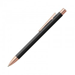 Faber-Castell Химикалка Neo, черна и розовa - Обзавеждане на Бизнес обекти
