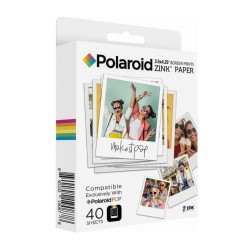 Аксесоар фото Polaroid ZINK 3X4 MEDIA POLZL3X440 - 40 PACK - Фото, Авто и електроника