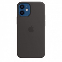Калъф Apple iPhone 12 mini Silicone Case Black mhkx3 - Телефони и Таблети