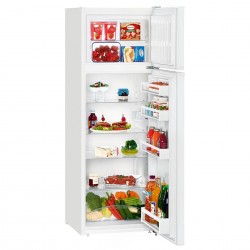 Хладилник с горна камера Liebherr CTP 251-21 , 270 l, F , SmartFrost , Бял - Хладилници
